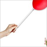 SüSLe Bebek ve Parti Balon Çubuğu Ve Takma Aparatı, Balon Hariç - 10 Set Çok Renkli