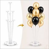 SüSLe Bebek ve Parti Balon Standı, 7 Çubuklu - 70 Cm (balonlar Hariç) Çok Renkli