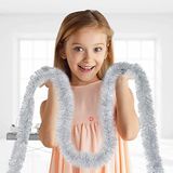 SüSLe Bebek ve Parti Boyun Simi, 7 cm x 2 mt - Gümüş
