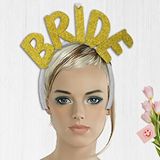 SüSLe Bebek ve Parti Bride Taç, Altın Çok Renkli