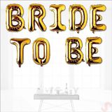 SüSLe Bebek ve Parti Bride To Be Folyo Balon, 40 Cm - Altın