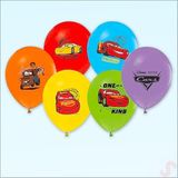 SüSLe Bebek ve Parti Cars Balon, 30 cm - 6 Adet