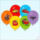 SüSLe Bebek ve Parti Cars Balon, 30 Cm X 6 Adet Çok Renkli