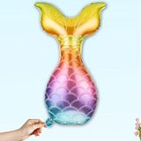 SüSLe Bebek ve Parti Deniz Kızı Kuyruk Folyo Balon - 85 cm x 52 cm