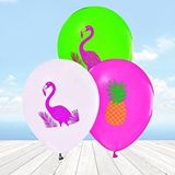 SüSLe Bebek ve Parti Flamingo Balon - 6 Adet Çok Renkli