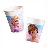 SüSLe Bebek ve Parti Frozen 2 Wind Spirit Karton Bardak - 8 Adet Çok Renkli