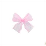 SüSLe Bebek ve Parti Güpür Dantel 10 Adet Fiyonk, 5,5 Cm - Pembe