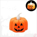SüSLe Bebek ve Parti Halloween Bal Kabağı Led Mum, 5cm X 1 Adet Çok Renkli