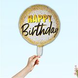 SüSLe Bebek ve Parti Happy Birthday Folyo Balon - 45cm