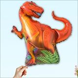 SüSLe Bebek ve Parti Jurassic Dinozor Folyo Balon, 90 Cm X 76 Cm