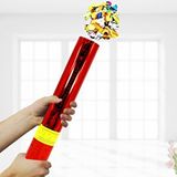 SüSLe Bebek ve Parti Kalpli Kırmızı Konfeti 30 Cm Çok Renkli