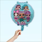 SüSLe Bebek ve Parti LoL 45cm Folyo Balon - Mavi