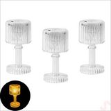 SüSLe Bebek ve Parti Retro Mini Masa Lambası Pilli Led Işık, 8,5cm X 4cm X 3 Adet Çok Renkli