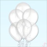 SüSLe Bebek ve Parti Şeffaf Balon, 30cm X 10 Adet