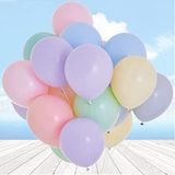 SüSLe Bebek ve Parti Soft Pastel Makaron Balon, Çok Renkli, 10 Adet