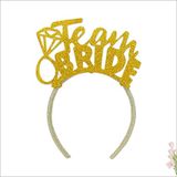 SüSLe Bebek ve Parti Team Bride Taç - Altın