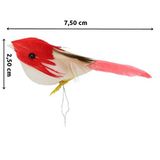 SüSLe Bebek ve Parti Tüylü Yapay Kuş, 7,50 cm - 1 Adet ÇOK RENKLİ