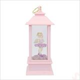 SüSLe Bebek ve Parti Uçuşan Simli,12,5cm X 5cm Led Işıklı Balerin Fener Küre - D Çok Renkli