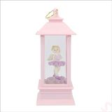 SüSLe Bebek ve Parti Uçuşan Simli,12,5cm X 5cm Led Işıklı Balerin Fener Küre - D