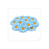 SüSLe Bebek ve Parti Yapay Papatya Çiçek Kafası 4 cm x 20 Adet - Mavi