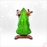 SüSLe Bebek ve Parti Yılbaşı Ağacı Folyo Balon 63cm X 34cm Çok Renkli