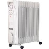Süsler 13 Dilim Yağlı Radyatör SR-5713 2500 W Elektronik Termostatlı Zemin Tipi Beyaz