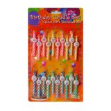 Süslü Mini Pasta Mumu 20 Li
