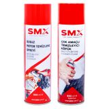 Susuz Motor Temizleme Spreyi 500 mL + Çok Amaçlı Temizleyici Köpük 500 Ml