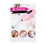 Süt Köpürtücü Kahve Karıştırıcı Mini Pilli Mixer Çırpıcı