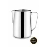 Süt Potu Barista Pitcher 500 Ml - Paslanmaz Çelik Kahve Ve Süt Köpürtme Sürahisi