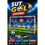 Şut Ve Gol Oyunu - Futbol Maçı Oyuncak - Futbol Oyuncakları - Top Oyuncak Langırt Setleri - Langırt Oyuncakları - Masa O