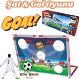 Şut ve Gol Oyunu - Futbol Maçı Oyuncak - Futbol Oyuncakları - Top Oyuncak Langırt Setleri - Langırt