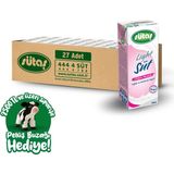 Sütaş Light Süt 200 ml 27 Adet %0 Yağ Oranı ile Sağlıklı Seçim Doğal Lezzet