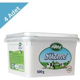 Sütaş Süzme Peynir 500 gr x 4 Adet - 1 Adet