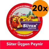 Süter Üçgen Peynir 6 Porsiyon 20 Adet - 2,2 kg