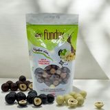 Sütlü Bitter Beyaz Çikolata Kaplı Fındık Draje Taze Çikolata (500GR) - 500 gr