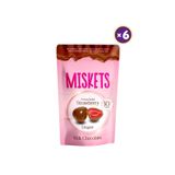 Sütlü Çikolata Kaplamalı Çilek 80 gr x 6 Adet