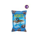 Sütlü Çikolata Kaplamalı Pretzel 50 gr x 3 Adet