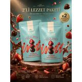 Sütlü Çikolata Kaplı Dondurularak Kurutulmuş Çilek Draje 2 x 60gr