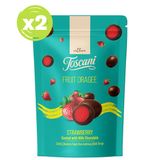 Sütlü Çikolata Kaplı Kurutulmuş Çilek Draje 2 x 60gr
