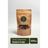 Sütlü Çikolatalı Badem Draje - Çikolata Kaplı Taze Badem 250GR - 250 gr