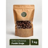 Sütlü Çikolatalı Fındık Draje - Taze Kavrulmuş Bütün Fındık 1kg - 1 kg