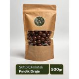 Sütlü Çikolatalı Fındık Draje - Taze Kavrulmuş Bütün Fındık 500GR - 500 gr