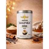 Sütlü Toz Sahlep, Kıvamlı ve Aromatik Sıcak İçecek, Tarçın Aromalı, Orijinal Lezzet (500 gr)