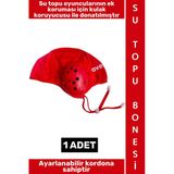 #Sutopubone Klora Dayanıklı Çok Şık Kadın Erkek Ayarlanabilir Kordonlu Kulak Korumalı Su Topu Bonesi