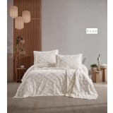 Sutra Punç İşi Çift Kişilik Yatak Örtüsü Seti (krem)