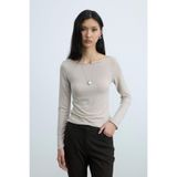 Suud Collection Bej Lindy Bluz, Bej