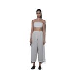 Suud Collection Beyaz Pamuklu Pantolon Astarı