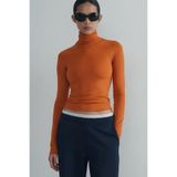 SUUD Collection Boğazlı Tensel Body, 36, TYC9B81D850DD9CB95754AA00, Kiremit, Kadın
