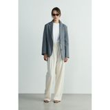 Suud Collection Füme Gina Kaşe Blazer Ceket - 40